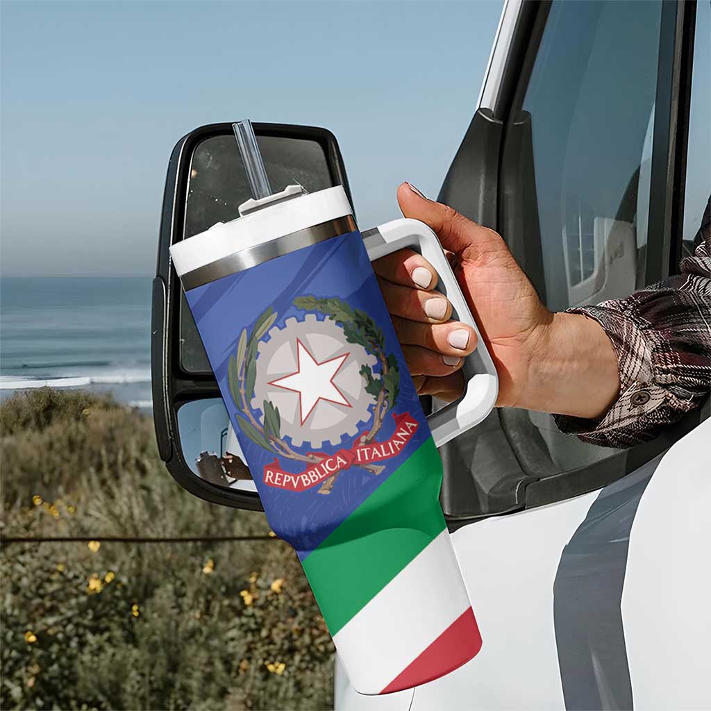 Custom Italy Volleyball Tumbler With Handle 2025 Gli Azzurri