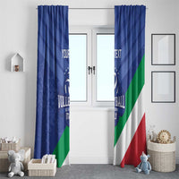 Custom Italy Volleyball Window Curtain 2025 Gli Azzurri