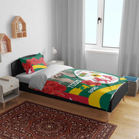 Togo Independence Day Bedding Set Happy April 27th Coat Of Arms