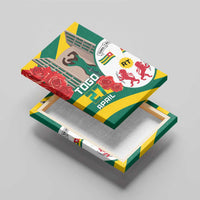 Togo Independence Day Canvas Wall Art Happy April 27th Coat Of Arms