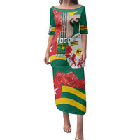 Togo Independence Day Family Matching Puletasi and Hawaiian Shirt Happy April 27th Coat Of Arms