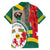 Togo Independence Day Family Matching Summer Maxi Dress and Hawaiian Shirt Happy April 27th Coat Of Arms