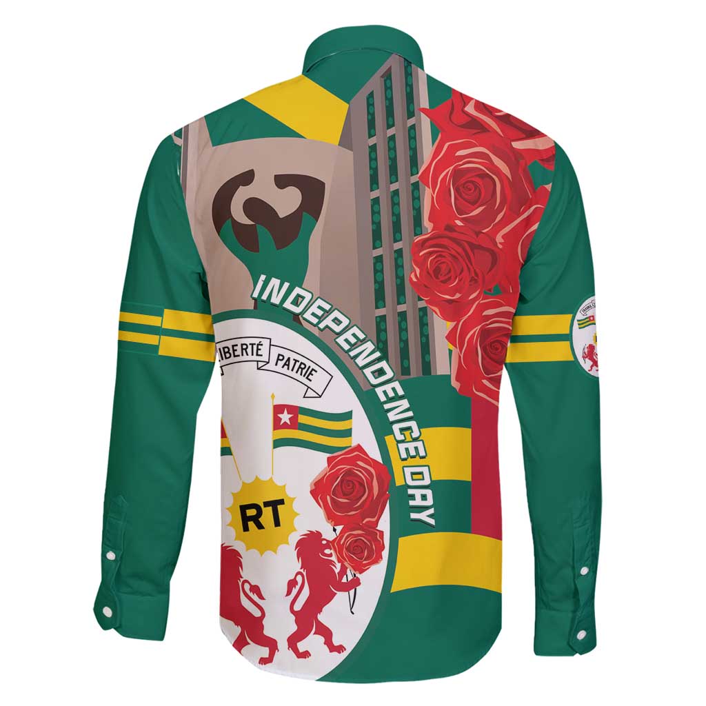 Togo Independence Day Family Matching Summer Maxi Dress and Hawaiian Shirt Happy April 27th Coat Of Arms