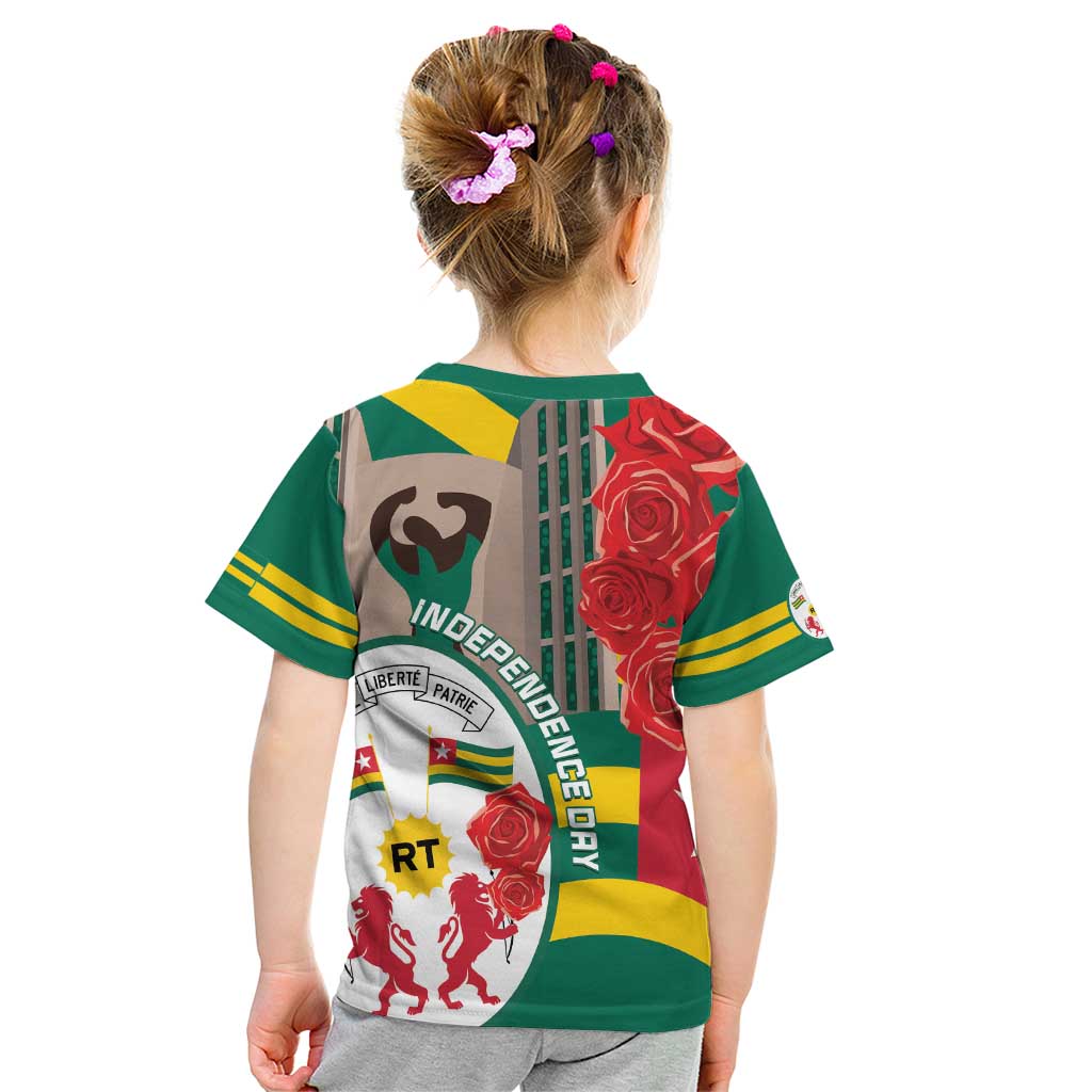 Togo Independence Day Kid T Shirt Happy April 27th Coat Of Arms