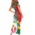 Togo Independence Day Short Sleeve Bodycon Dress Happy April 27th Coat Of Arms