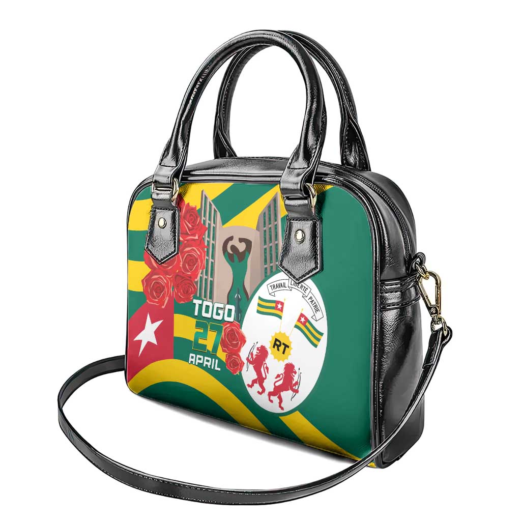 Togo Independence Day Shoulder Handbag Happy April 27th Coat Of Arms