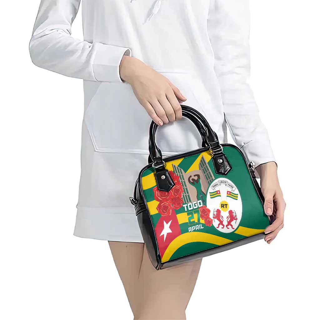 Togo Independence Day Shoulder Handbag Happy April 27th Coat Of Arms