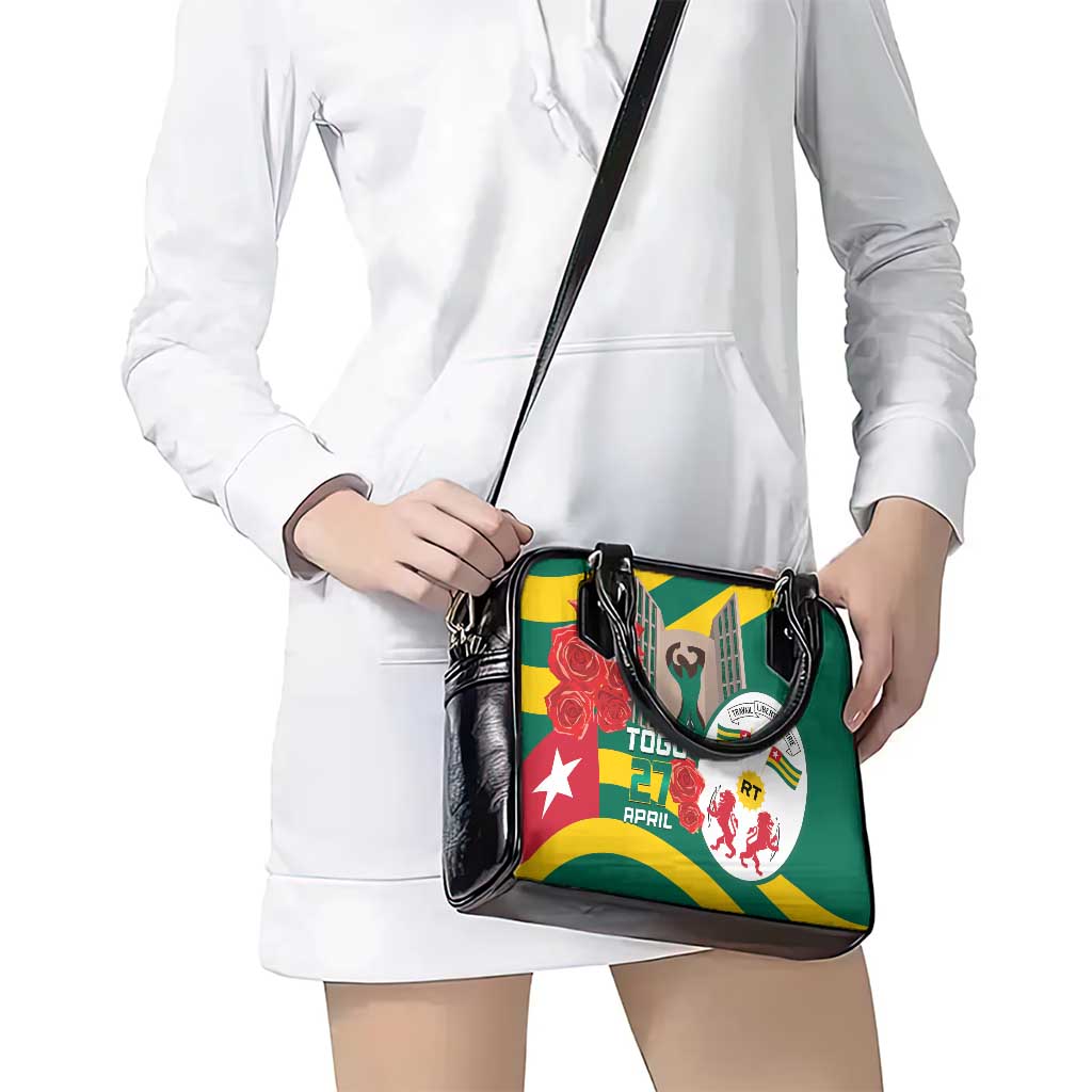 Togo Independence Day Shoulder Handbag Happy April 27th Coat Of Arms
