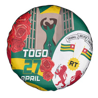 Togo Independence Day Spare Tire Cover Happy April 27th Coat Of Arms