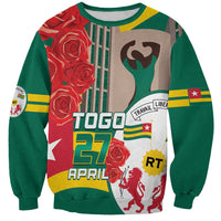 Togo Independence Day Sweatshirt Happy April 27th Coat Of Arms