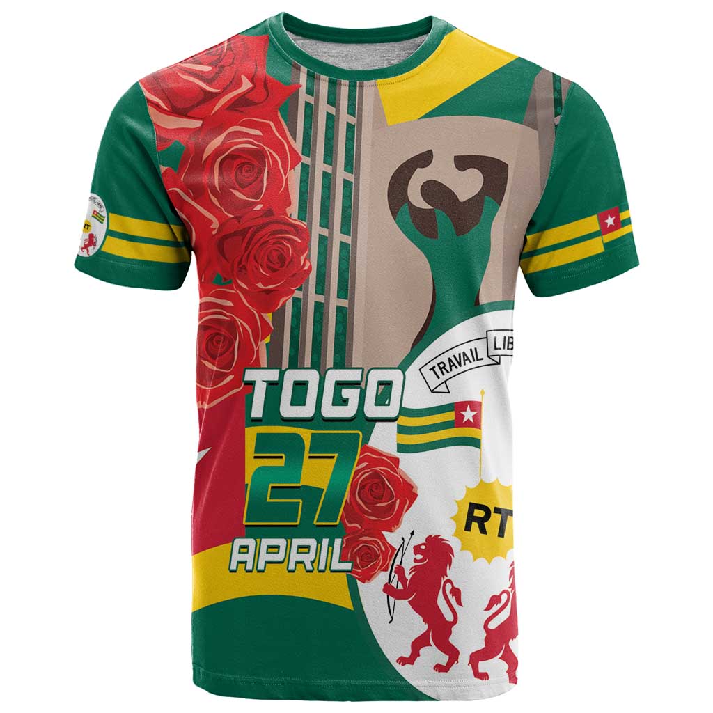 Togo Independence Day T Shirt Happy April 27th Coat Of Arms
