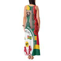 Togo Independence Day Tank Maxi Dress Happy April 27th Coat Of Arms