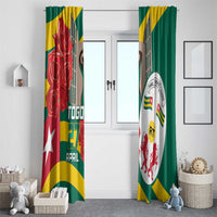Togo Independence Day Window Curtain Happy April 27th Coat Of Arms
