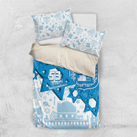 Israel Independence Day Bedding Set Yom Ha'atzmaut Star Of David Jewish Pattern