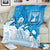 Israel Independence Day Blanket Yom Ha'atzmaut Star Of David Jewish Pattern