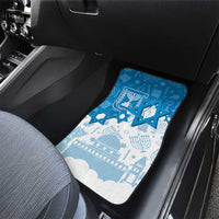 Israel Independence Day Car Mats Yom Ha'atzmaut Star Of David Jewish Pattern