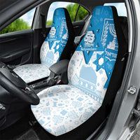 Israel Independence Day Car Seat Cover Yom Ha'atzmaut Star Of David Jewish Pattern