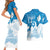 Israel Independence Day Couples Matching Short Sleeve Bodycon Dress and Hawaiian Shirt Yom Ha'atzmaut Star Of David Jewish Pattern