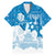 Israel Independence Day Family Matching Mermaid Dress and Hawaiian Shirt Yom Ha'atzmaut Star Of David Jewish Pattern