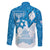 Israel Independence Day Family Matching Off The Shoulder Long Sleeve Dress and Hawaiian Shirt Yom Ha'atzmaut Star Of David Jewish Pattern