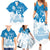 Israel Independence Day Family Matching Summer Maxi Dress and Hawaiian Shirt Yom Ha'atzmaut Star Of David Jewish Pattern