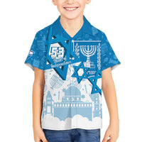 Israel Independence Day Hawaiian Shirt Yom Ha'atzmaut Star Of David Jewish Pattern