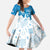 Israel Independence Day Kid Short Sleeve Dress Yom Ha'atzmaut Star Of David Jewish Pattern