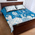 Israel Independence Day Quilt Bed Set Yom Ha'atzmaut Star Of David Jewish Pattern