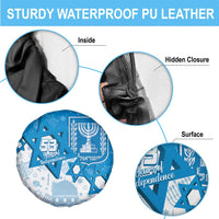 Israel Independence Day Spare Tire Cover Yom Ha'atzmaut Star Of David Jewish Pattern