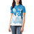 Israel Independence Day Women Polo Shirt Yom Ha'atzmaut Star Of David Jewish Pattern