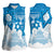 Israel Independence Day Women Sleeveless Polo Shirt Yom Ha'atzmaut Star Of David Jewish Pattern