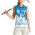 Israel Independence Day Women Sleeveless Polo Shirt Yom Ha'atzmaut Star Of David Jewish Pattern