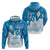 Israel Independence Day Zip Hoodie Yom Ha'atzmaut Star Of David Jewish Pattern