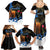 Israel Memorial Day Family Matching Summer Maxi Dress and Hawaiian Shirt Red Everlasting Flower With Candle Light