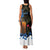 Israel Memorial Day Family Matching Tank Maxi Dress and Hawaiian Shirt Red Everlasting Flower With Candle Light