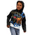 Israel Memorial Day Kid Hoodie Red Everlasting Flower With Candle Light