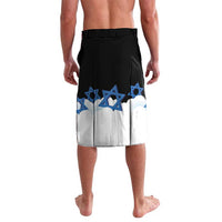 Israel Memorial Day Lavalava Red Everlasting Flower With Candle Light