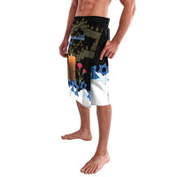 Israel Memorial Day Lavalava Red Everlasting Flower With Candle Light