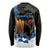 Israel Memorial Day Long Sleeve Shirt Red Everlasting Flower With Candle Light