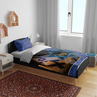 Yom HaZikaron Israel Bedding Set We Will Always Remember Camouflage Style