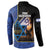 Yom HaZikaron Israel Button Sweatshirt We Will Always Remember Camouflage Style