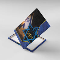 Yom HaZikaron Israel Canvas Wall Art We Will Always Remember Camouflage Style