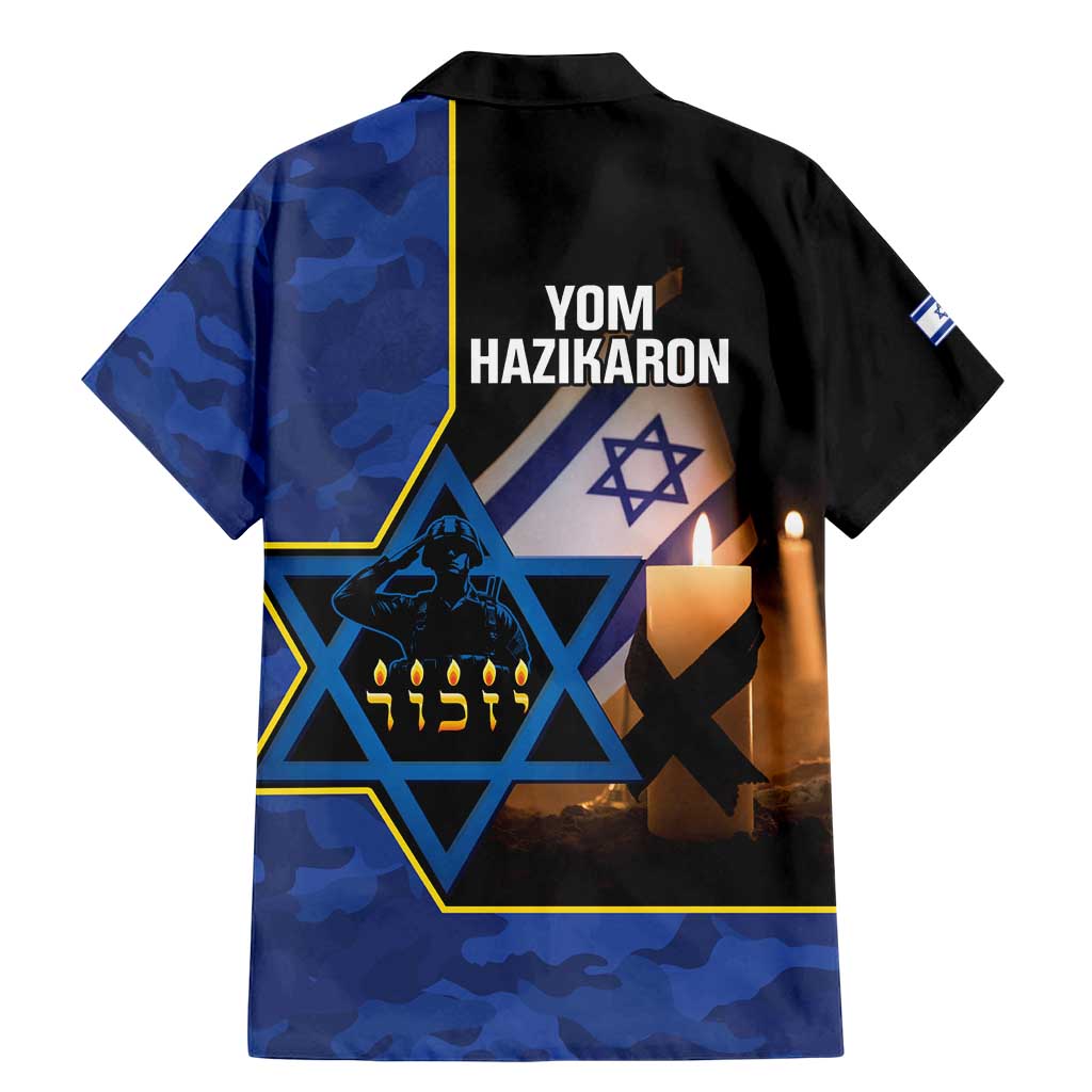 Yom HaZikaron Israel Family Matching Mermaid Dress and Hawaiian Shirt We Will Always Remember Camouflage Style