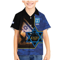 Yom HaZikaron Israel Family Matching Mermaid Dress and Hawaiian Shirt We Will Always Remember Camouflage Style