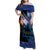 Yom HaZikaron Israel Family Matching Off Shoulder Maxi Dress and Hawaiian Shirt We Will Always Remember Camouflage Style