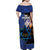 Yom HaZikaron Israel Family Matching Off Shoulder Maxi Dress and Hawaiian Shirt We Will Always Remember Camouflage Style