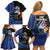 Yom HaZikaron Israel Family Matching Off Shoulder Short Dress and Hawaiian Shirt We Will Always Remember Camouflage Style