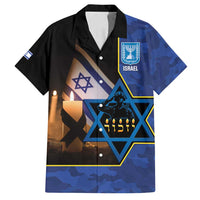 Yom HaZikaron Israel Family Matching Tank Maxi Dress and Hawaiian Shirt We Will Always Remember Camouflage Style