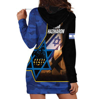 Yom HaZikaron Israel Hoodie Dress We Will Always Remember Camouflage Style
