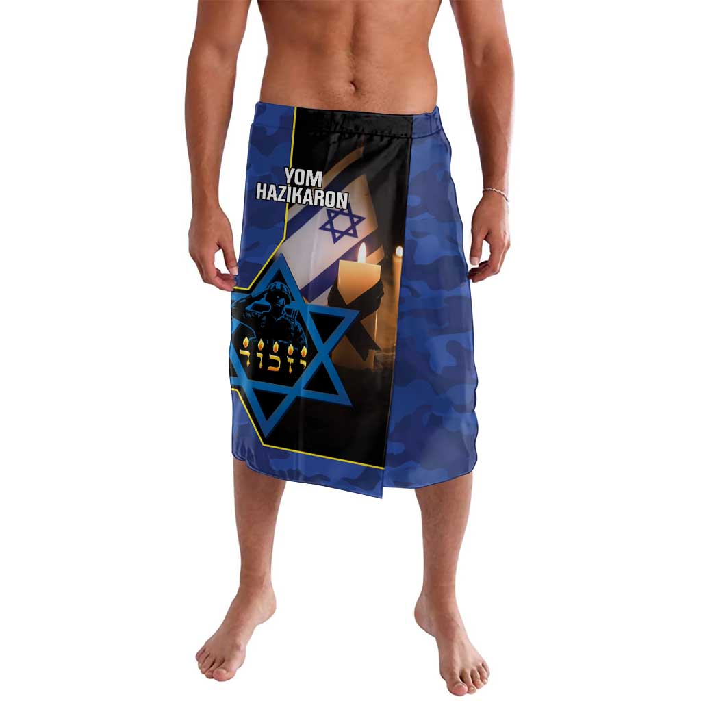 Yom HaZikaron Israel Lavalava We Will Always Remember Camouflage Style